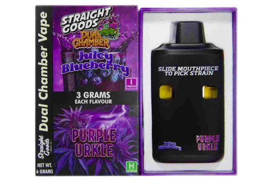 Straight Goods Dual Chamber Vape - (3 Grams + 3 Grams)