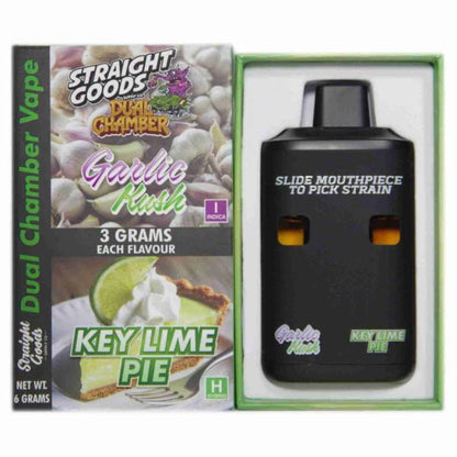 Straight Goods Dual Chamber Vape - (3 Grams + 3 Grams)