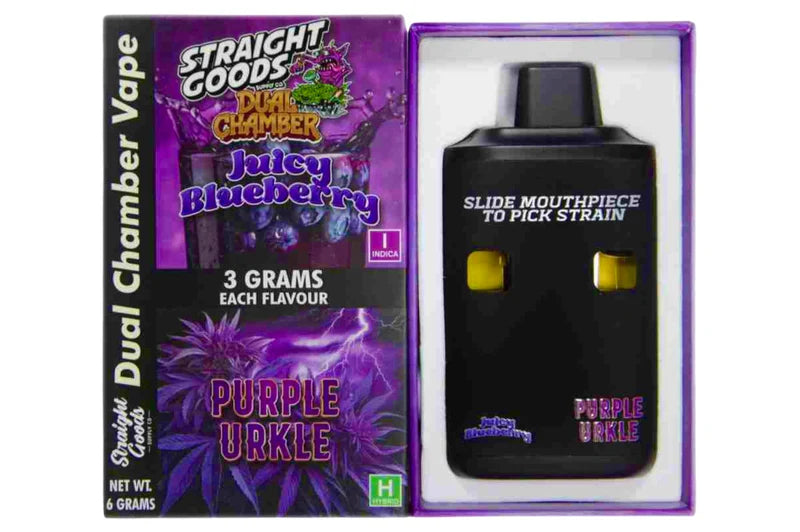Straight Goods Dual Chamber Vape - (3 Grams + 3 Grams)
