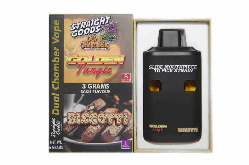 Straight Goods Dual Chamber Vape - (3 Grams + 3 Grams)