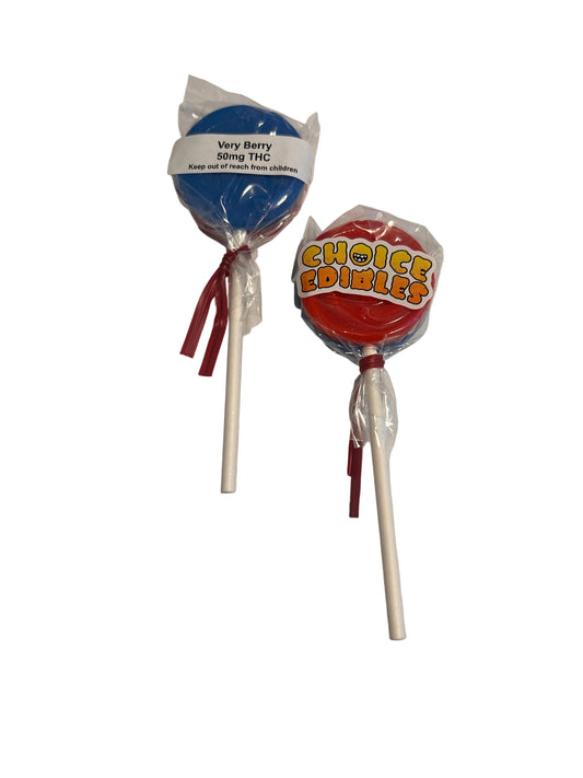 Choice Edibles Suckers - 50mg