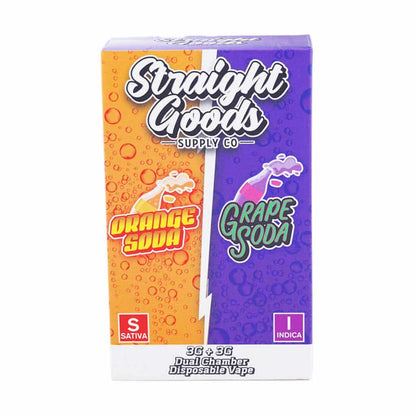 Straight Goods Dual Chamber Vape - (3 Grams + 3 Grams)