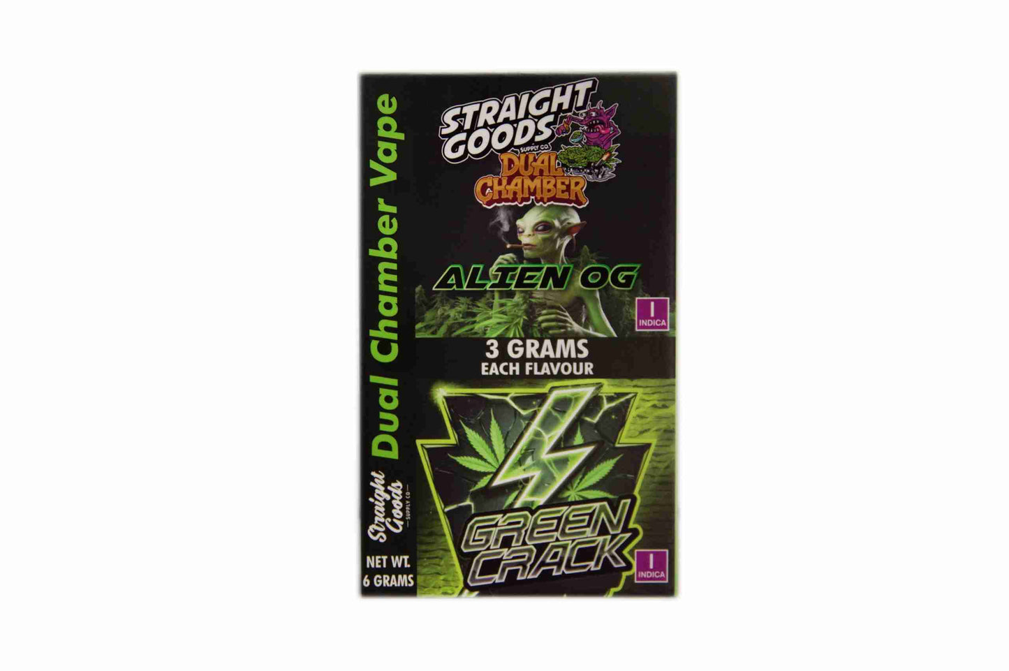 Straight Goods Dual Chamber Vape - (3 Grams + 3 Grams)