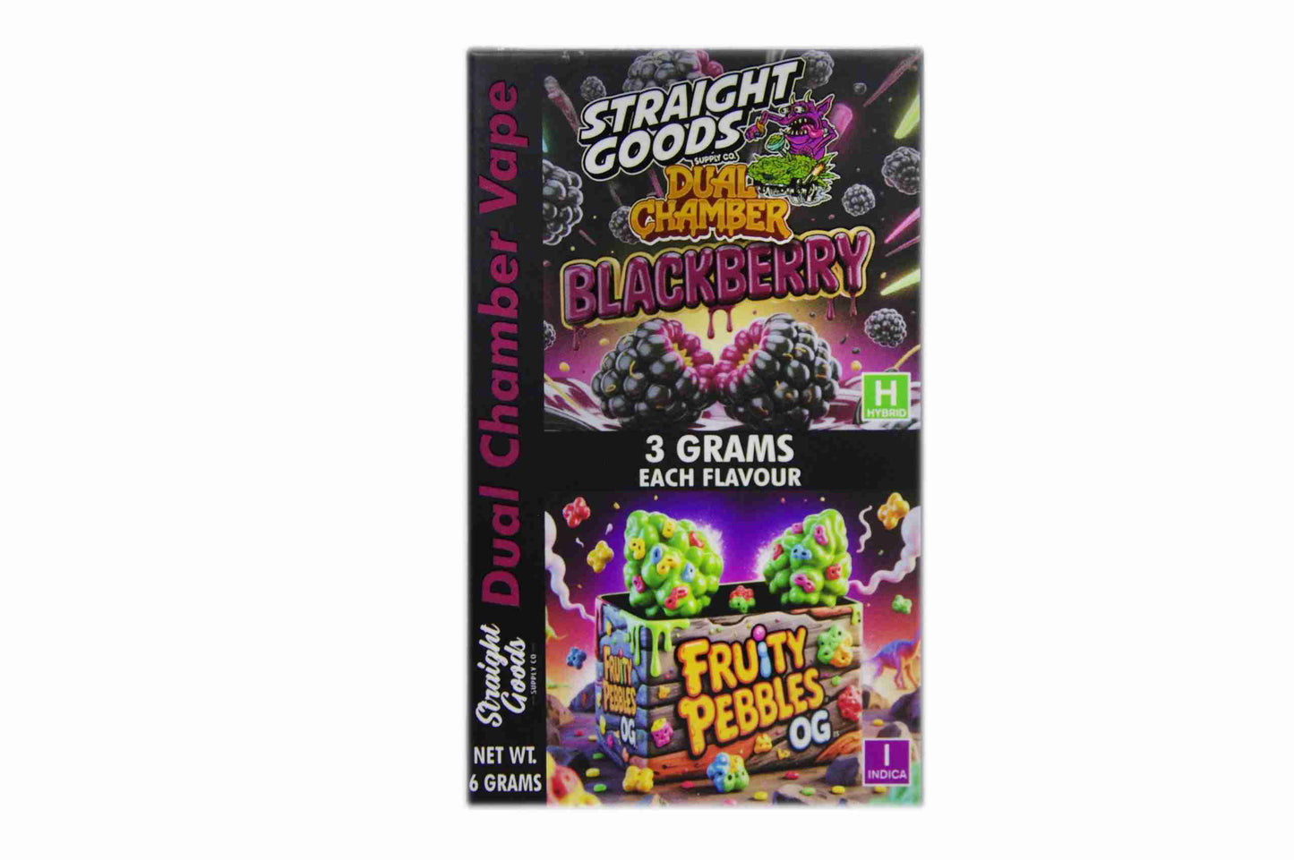 Straight Goods Dual Chamber Vape - (3 Grams + 3 Grams)
