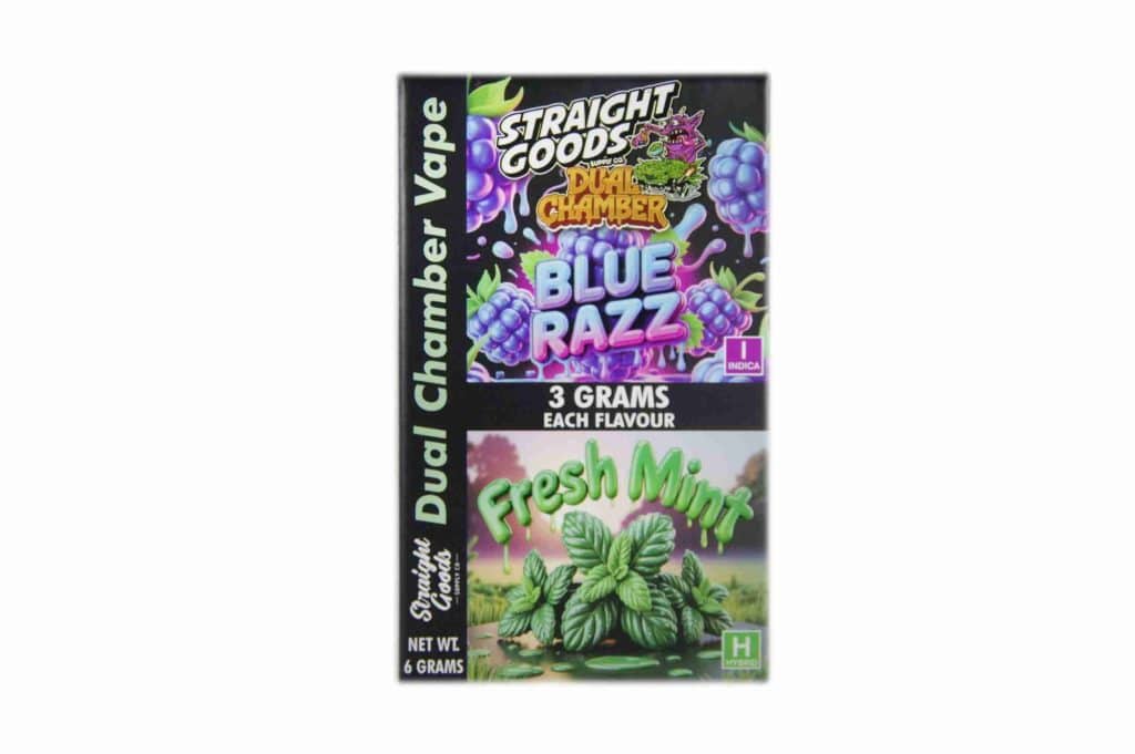 Straight Goods Dual Chamber Vape - (3 Grams + 3 Grams)