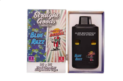 Straight Goods Dual Chamber Vape - (3 Grams + 3 Grams)