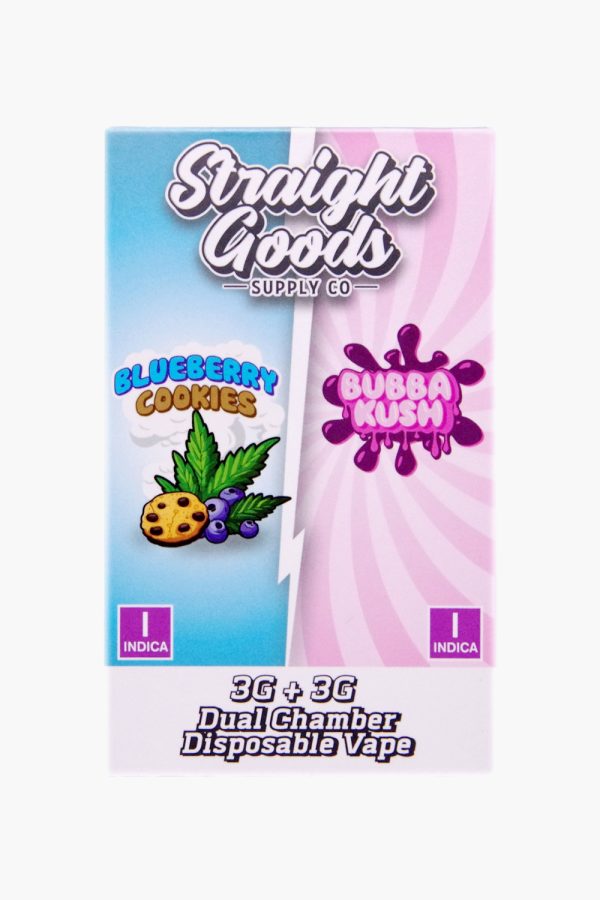 Straight Goods Dual Chamber Vape - (3 Grams + 3 Grams)