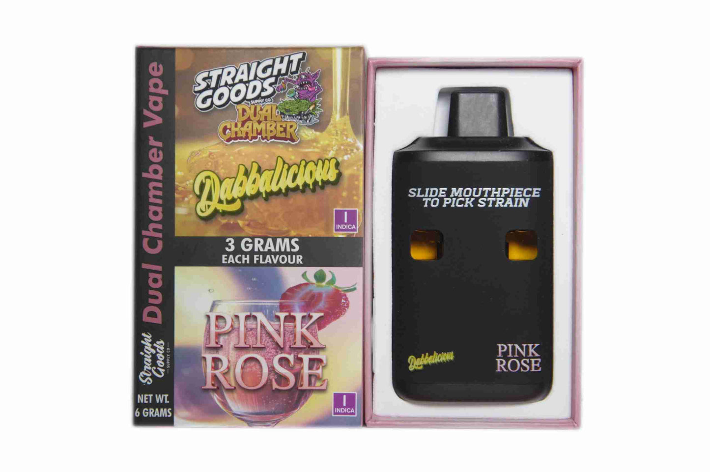 Straight Goods Dual Chamber Vape - (3 Grams + 3 Grams)