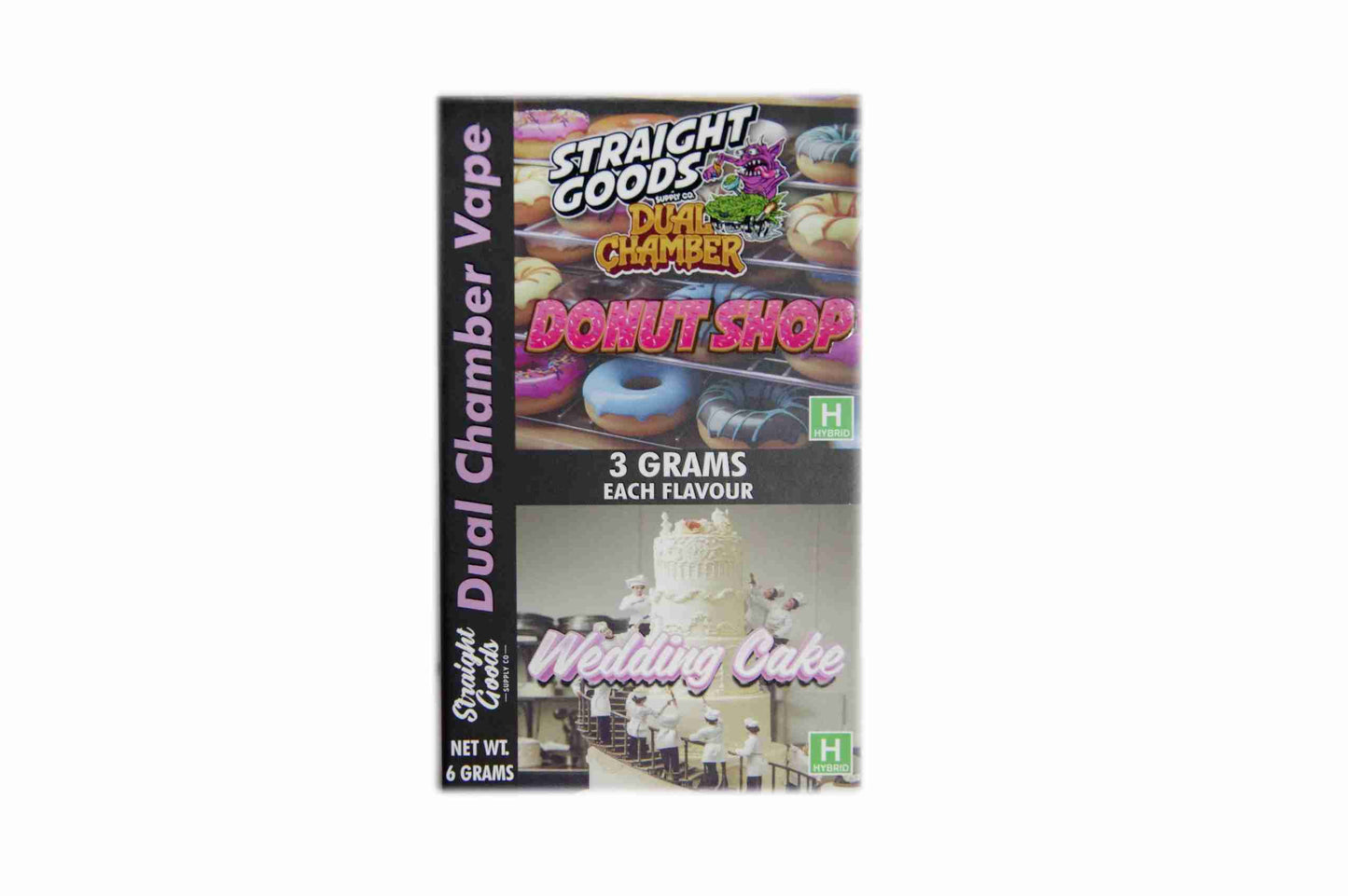 Straight Goods Dual Chamber Vape - (3 Grams + 3 Grams)