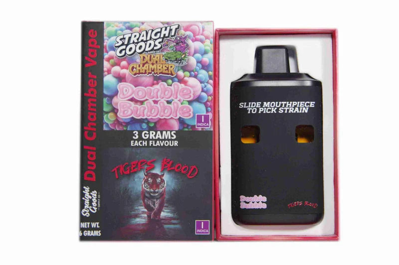 Straight Goods Dual Chamber Vape - (3 Grams + 3 Grams)