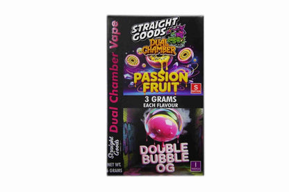 Straight Goods Dual Chamber Vape - (3 Grams + 3 Grams)