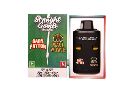 Straight Goods Dual Chamber Vape - (3 Grams + 3 Grams)