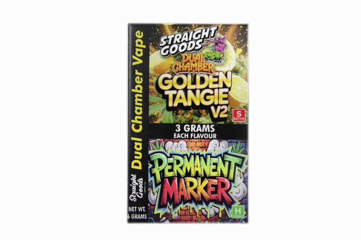 Straight Goods Dual Chamber Vape - (3 Grams + 3 Grams)