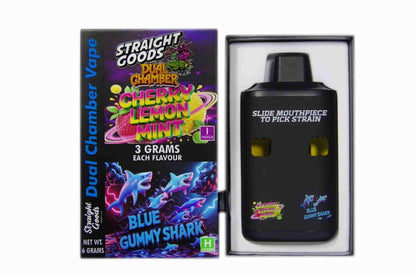 Straight Goods Dual Chamber Vape - (3 Grams + 3 Grams)
