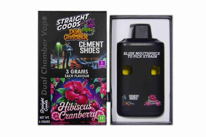 Straight Goods Dual Chamber Vape - (3 Grams + 3 Grams)