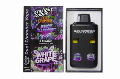 Straight Goods Dual Chamber Vape - (3 Grams + 3 Grams)