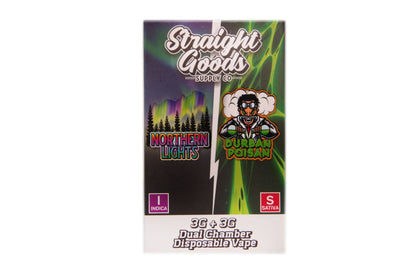 Straight Goods Dual Chamber Vape - (3 Grams + 3 Grams)