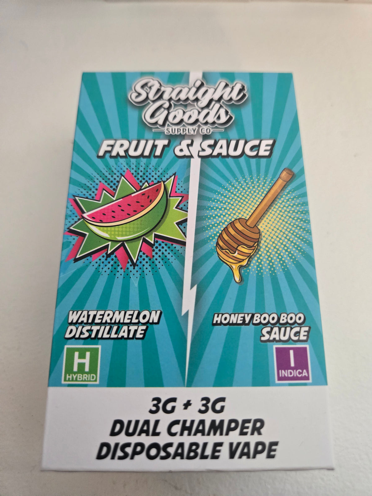 Straight Goods Dual Chamber Vape - (3 Grams + 3 Grams)