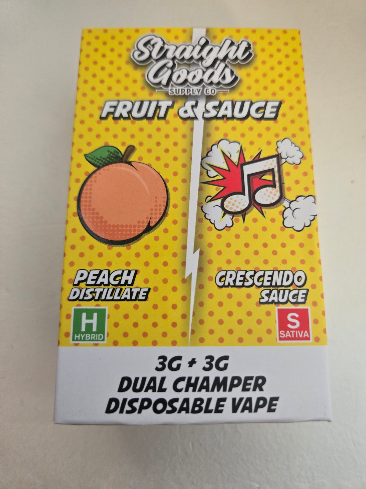 Straight Goods Dual Chamber Vape - (3 Grams + 3 Grams)