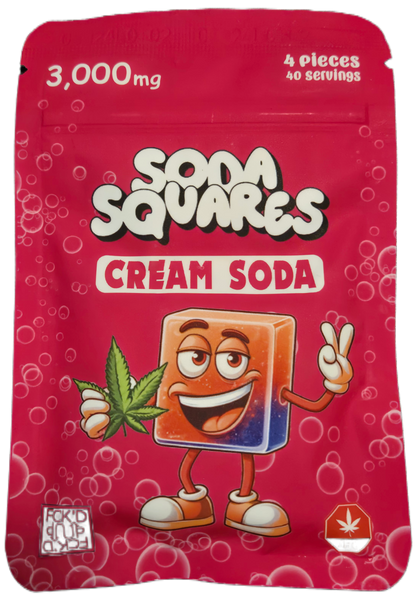 SODA SQUARES 3000mg