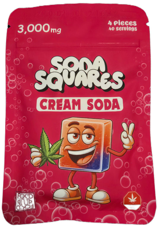SODA SQUARES 3000mg