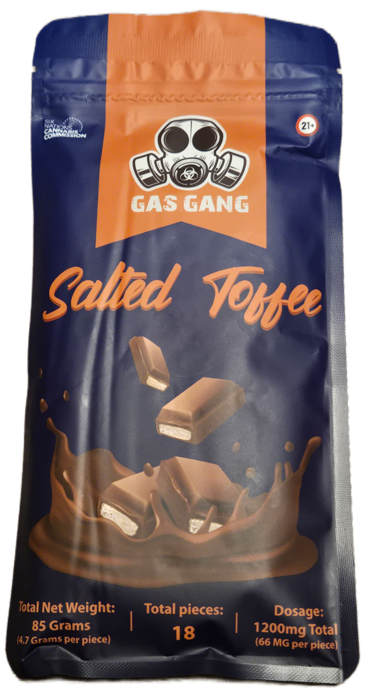 Gas Gang Chocolate Bar - 1200mg