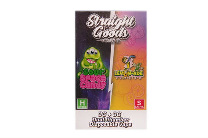 Straight Goods Dual Chamber Vape - (3 Grams + 3 Grams)