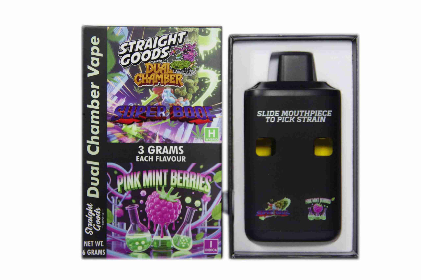 Straight Goods Dual Chamber Vape - (3 Grams + 3 Grams)