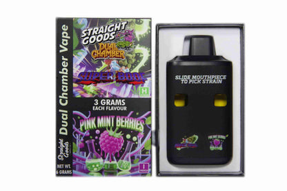 Straight Goods Dual Chamber Vape - (3 Grams + 3 Grams)