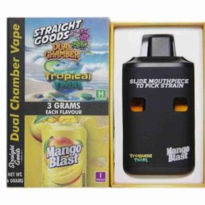 Straight Goods Dual Chamber Vape - (3 Grams + 3 Grams)
