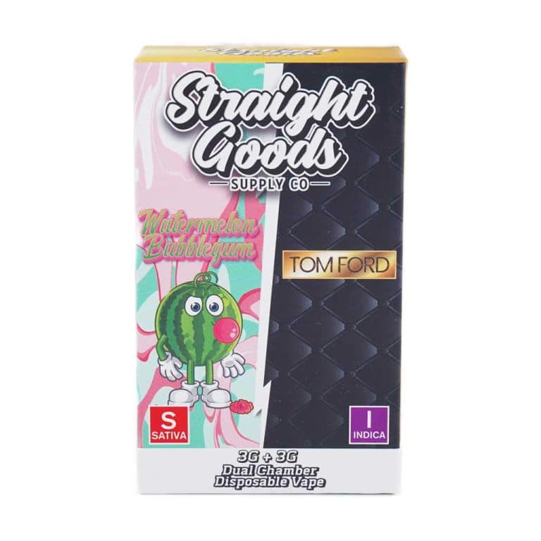 Straight Goods Dual Chamber Vape - (3 Grams + 3 Grams)